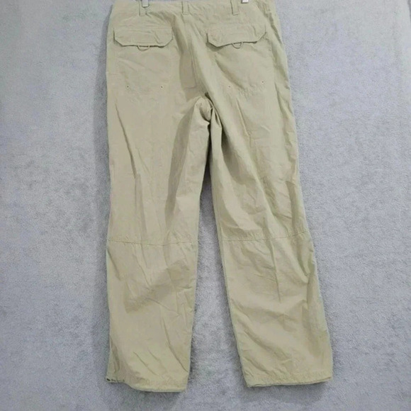 Eddie Bauer Mens Loose Fit Cargo Outdoor Pants 38 X L32 Cotton Nylon Blend   4CT - Picture 2 of 8